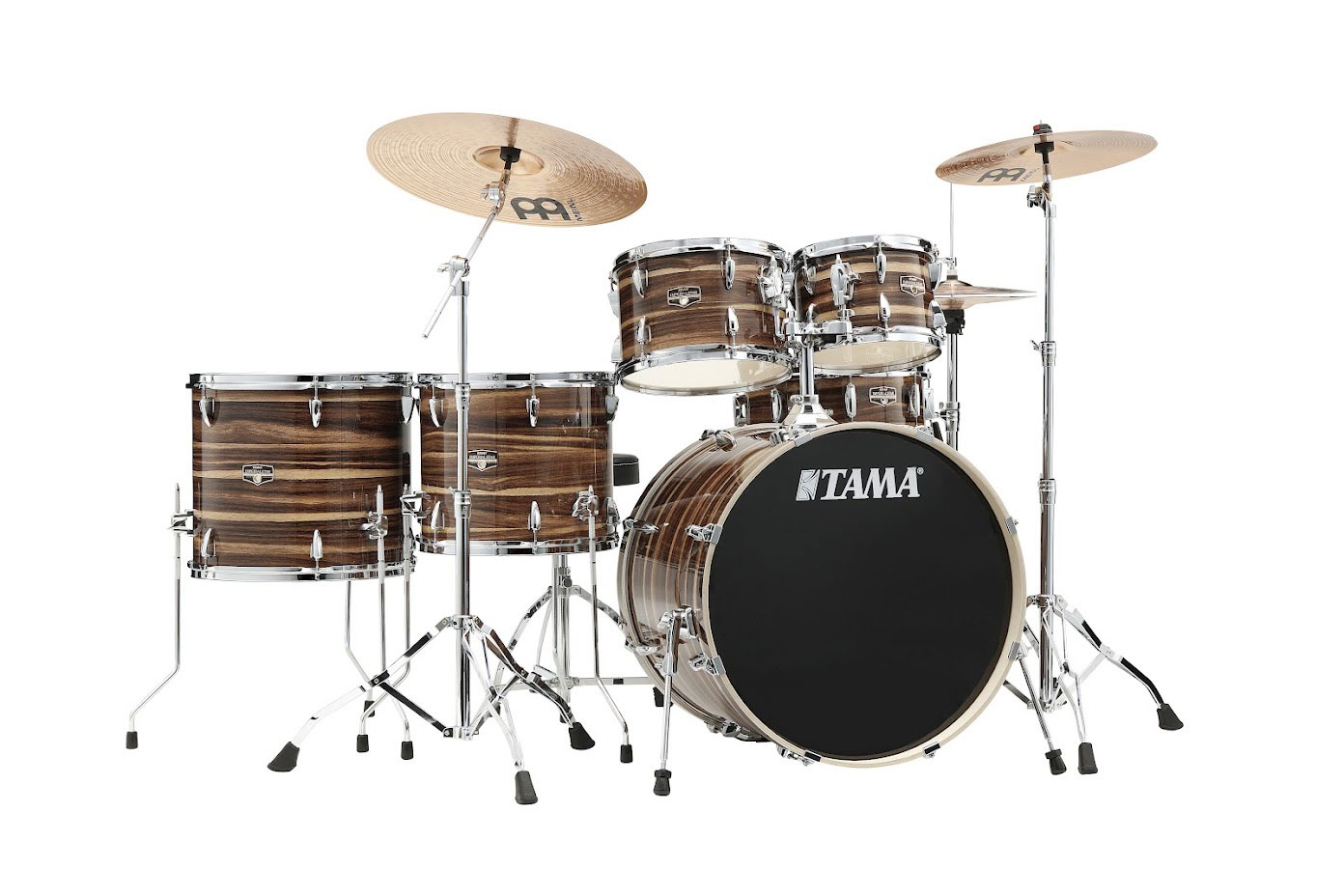 TAMA IMPERIALSTAR STUDIO 22 DRUM KIT COFFEE TEAK WRAP