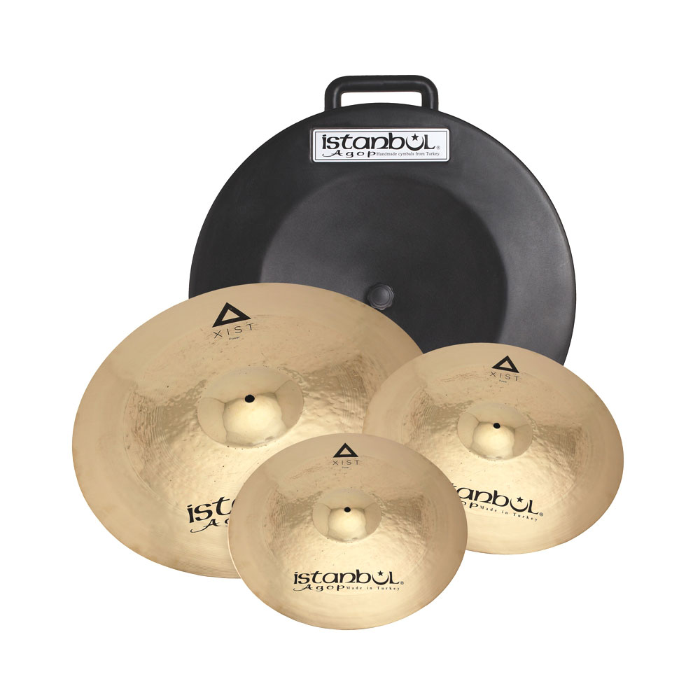 ISTANBUL AGOP Xist Power Brilliant Set - Pack 3 Cymbales Serie Xist Power Brilliant - Power Hh14