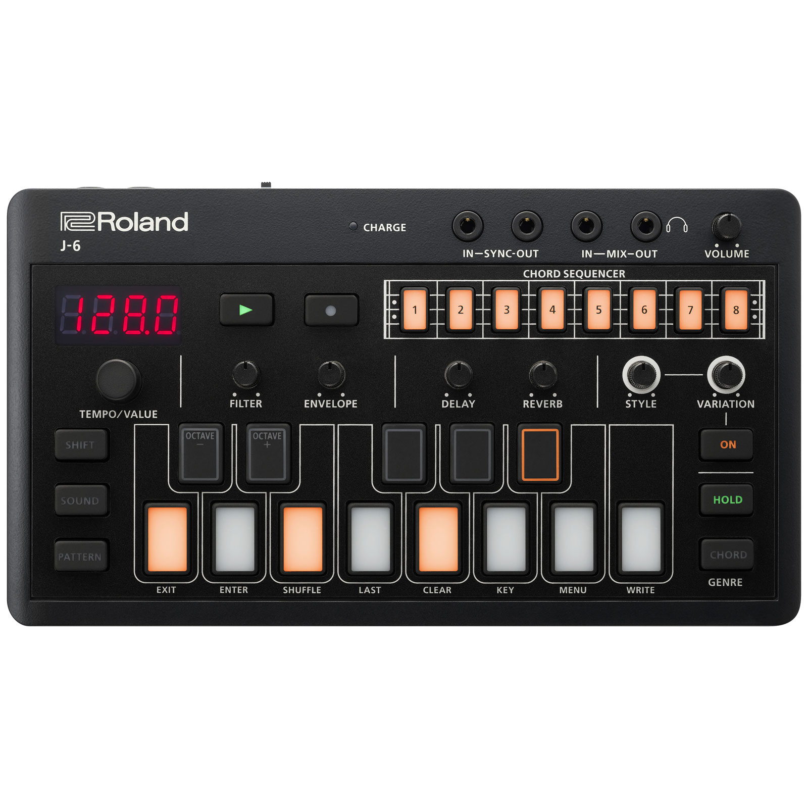 ROLAND Aira Compact J-6 Chord Synth - Reconditionné