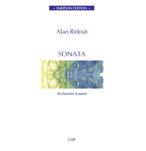 EMERSON Ridout Alan - Sonata - Basson & Piano