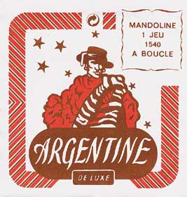 SAVAREZ 1540 ARGENTINE MANDOLINE 8 CORDES
