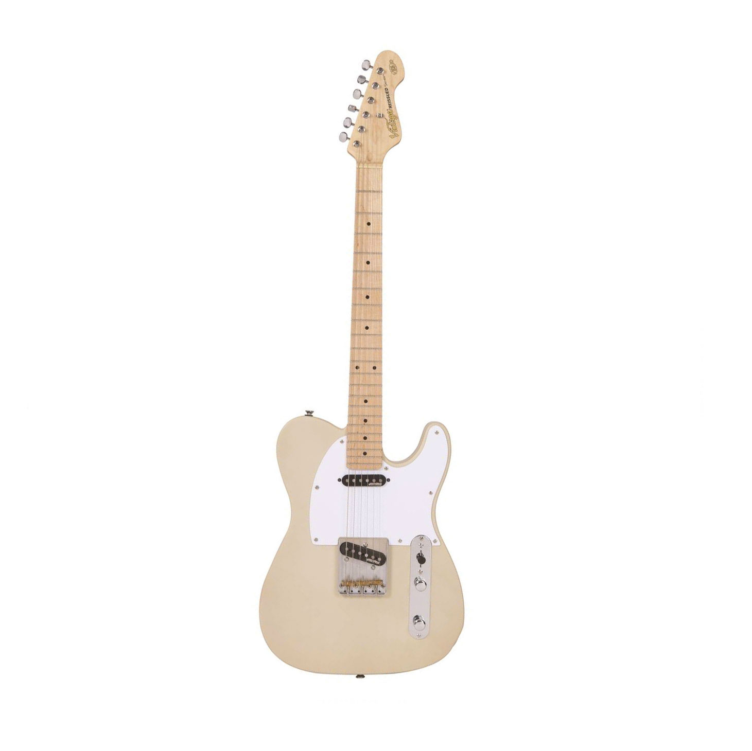 Vintage Guitars V58jdab Ash Blonde