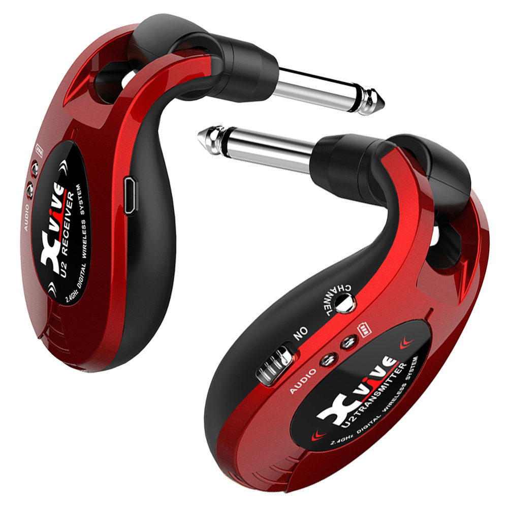 X-VIVE WIRELESS GUITAR SYSTEM ~ METALLIC RED