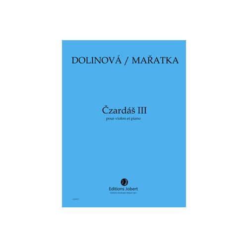 JOBERT MARATKA - CZARDAS III - VIOLON ET PIANO