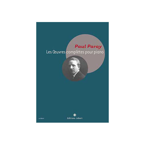 JOBERT Paray - Oeuvres Complètes Pour Piano