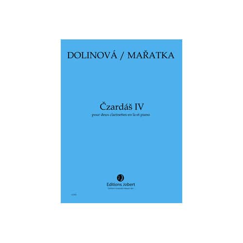JOBERT MARATKA - CZARDAS IV - 2 CLARINETTES ET PIANO