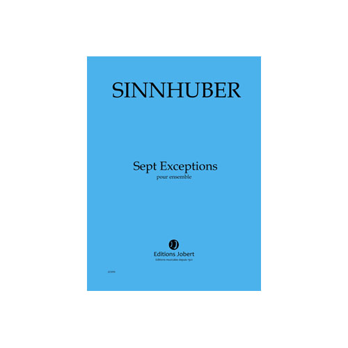 JOBERT SINNHUBER CLAIRE-MELANIE - EXCEPTIONS (7) - ENSEMBLE