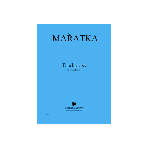 JOBERT MARATKA KRYSTOF - DRUHOPISY - ORCHESTRE