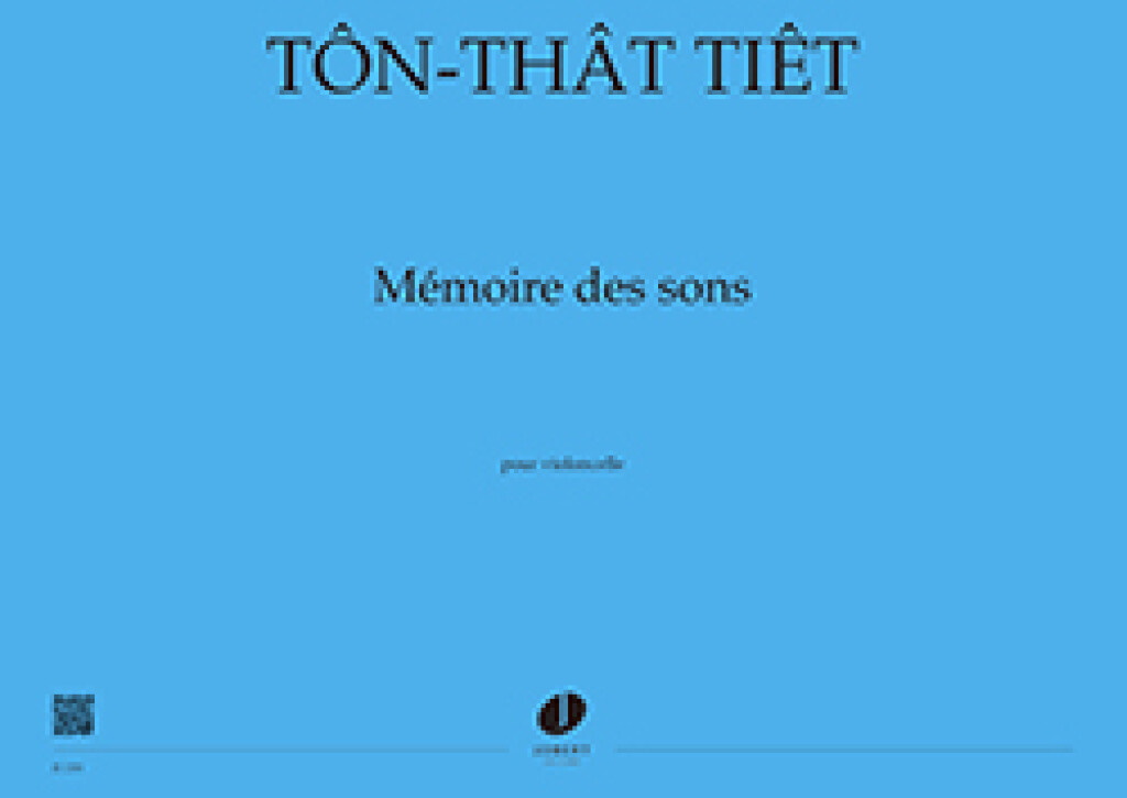 JOBERT TON-THAT TIET - MEMOIRE DES SONS - VIOLONCELLE
