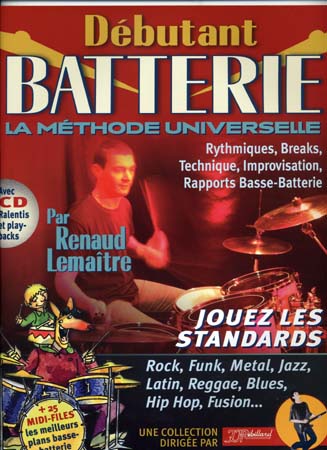 JJREBILLARD DEBUTANT BATTERIE REBILLARD + CD