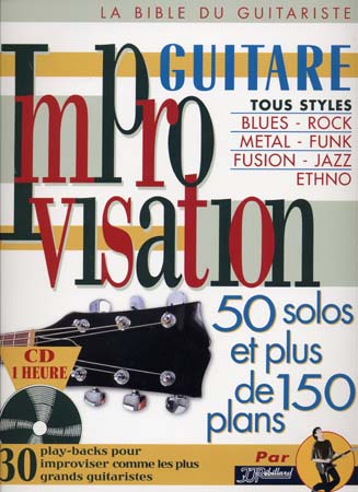 JJREBILLARD Improvisation Guitare + CD