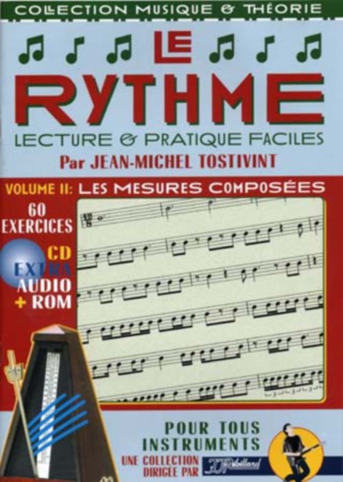 JJREBILLARD TOSTIVINT J.M. - LE RYTHME VOL.2 + CD