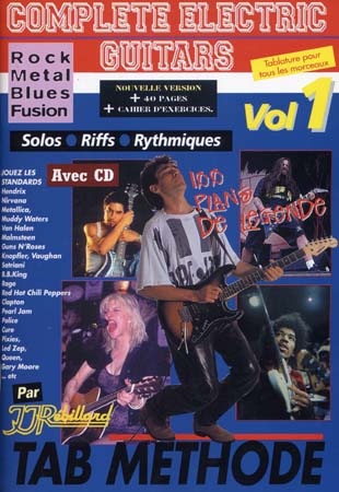 JJREBILLARD Rebillard - Complete Electric Guitars Vol.1 + CD