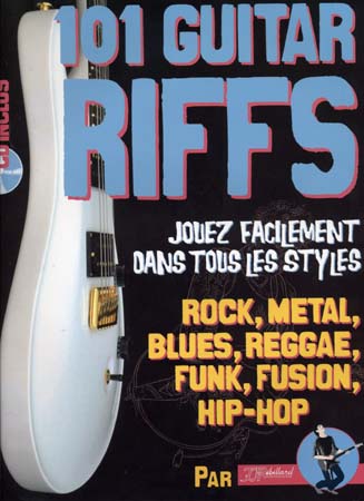 JJREBILLARD Rebillard - 101 Guitar Riffs + CD