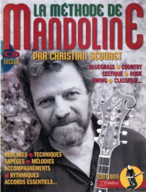 JJREBILLARD SEGURET CHRISTIAN - LA METHODE DE MANDOLINE + CD