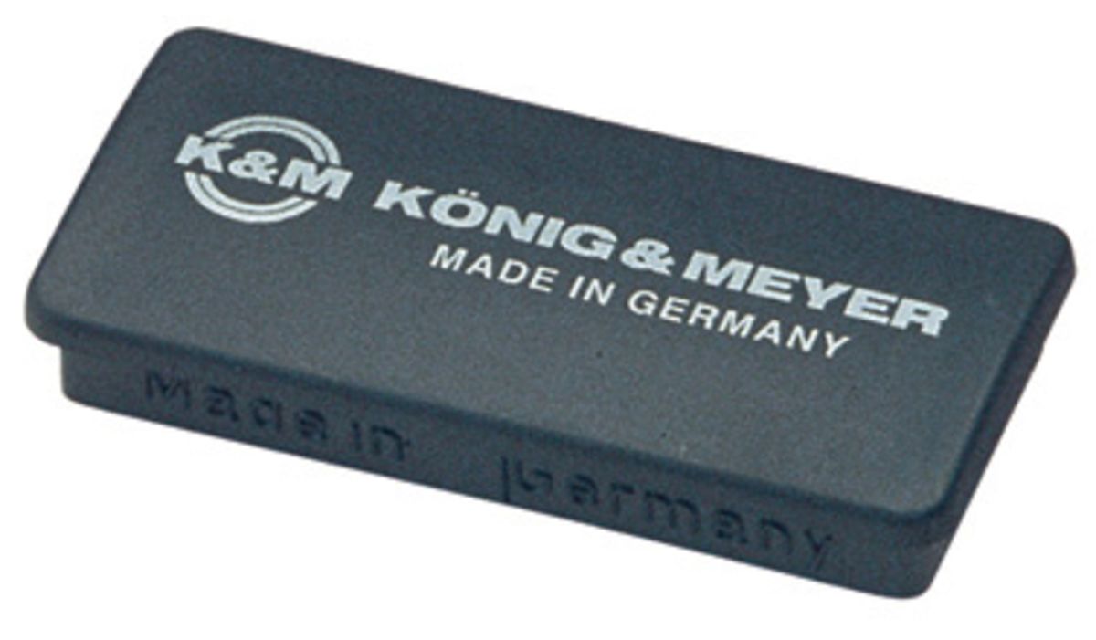 K&M 11560-000-55 Aimant Noir avec K&M Logo