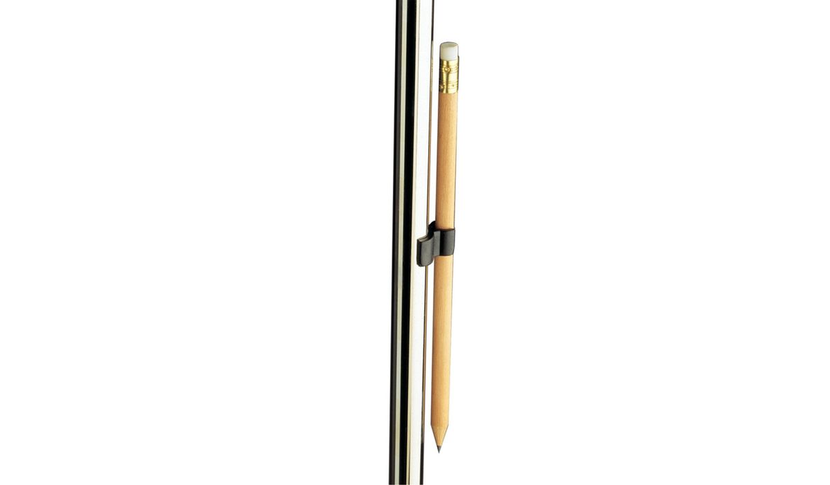 K&M 16096-000-55 PENCIL HOLDER BLACK FOR MUSIC STANDS