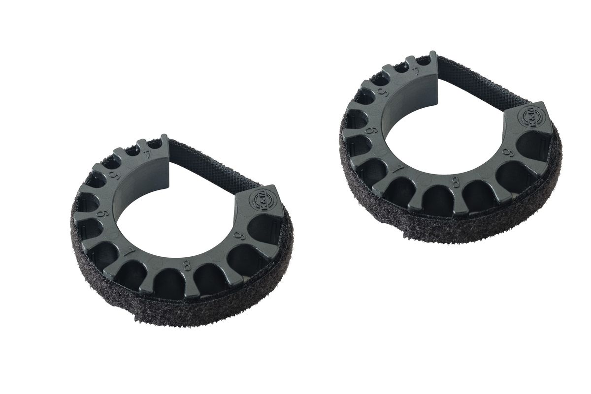 K&M 21404-000-55 Serre Cable Noir (unit: 2 PCS.)