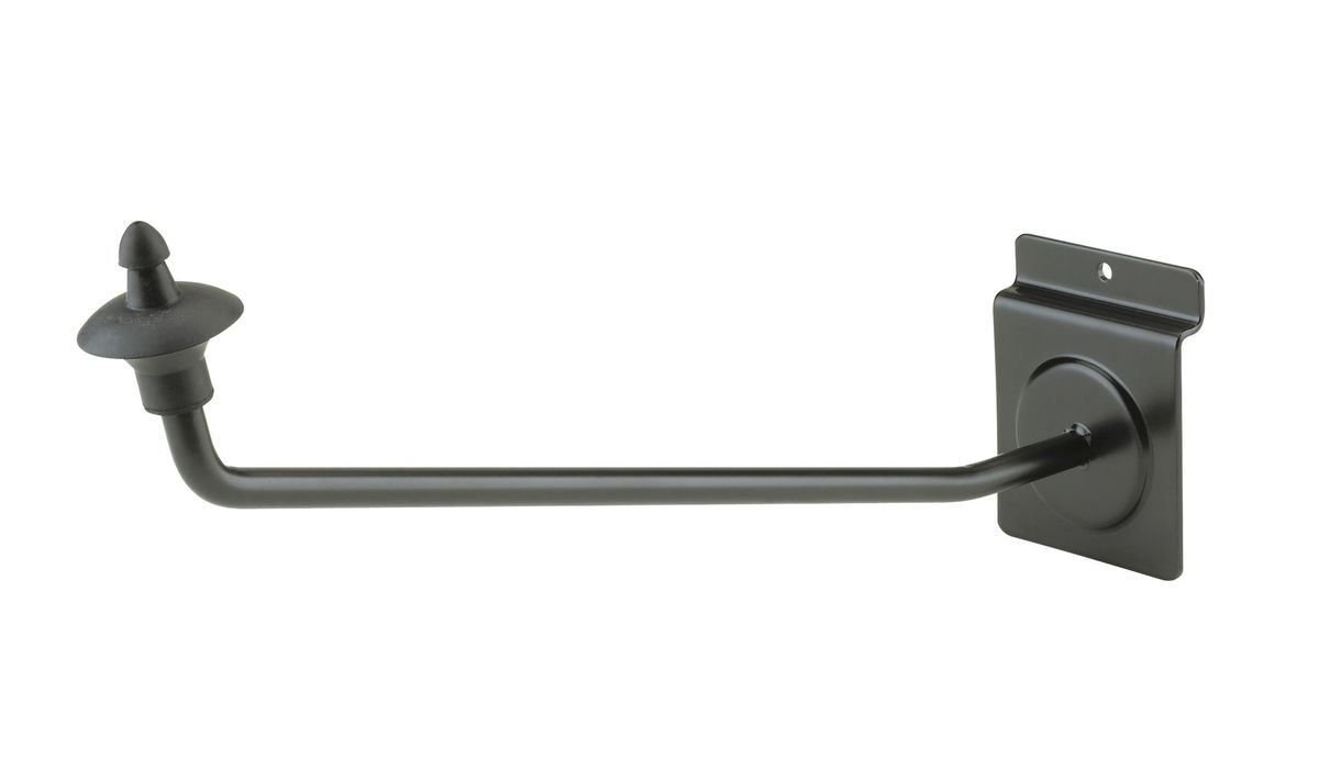 K&M 44380-000-55 PRODUCT HOLDER FOR CYMBAL BLACK (SLATWALL)