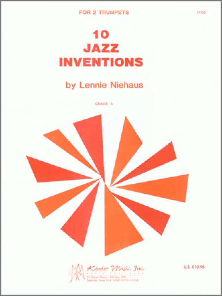 KENDOR Niehaus Lennie - 10 Jazz Inventions For 2 Trumpets