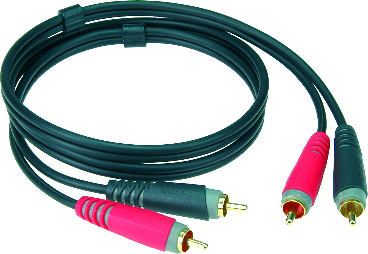 KLOTZ AT-CC0100 Double Basic RCA 1 M