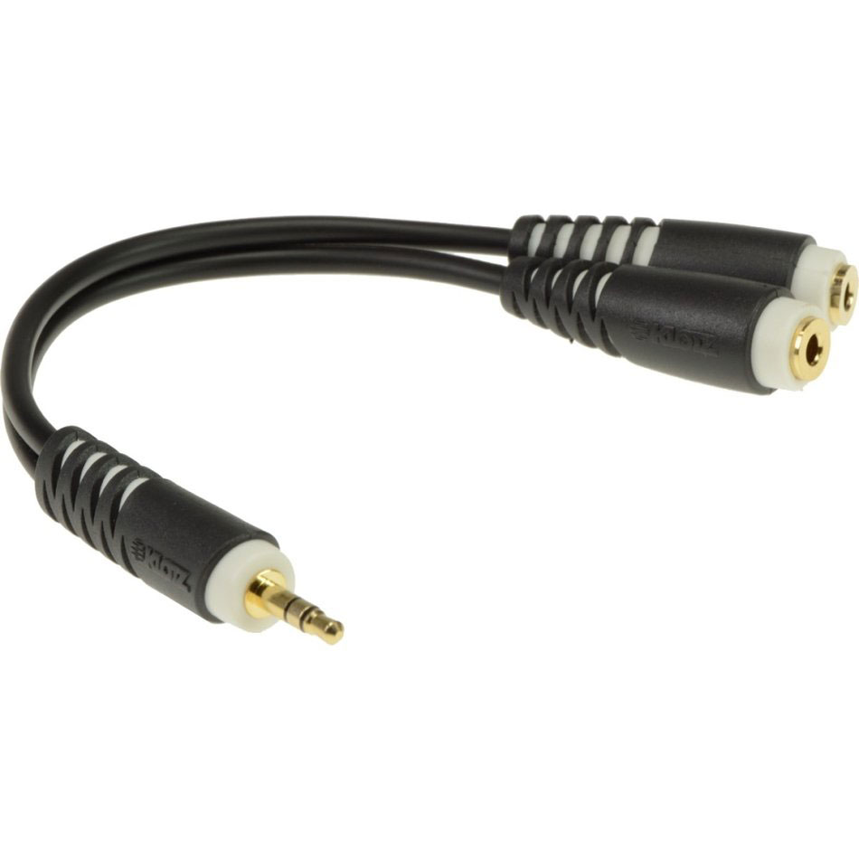 KLOTZ AYB-4 Adaptateur Y 20 CM Mini Jack - 2 Mini Jack F