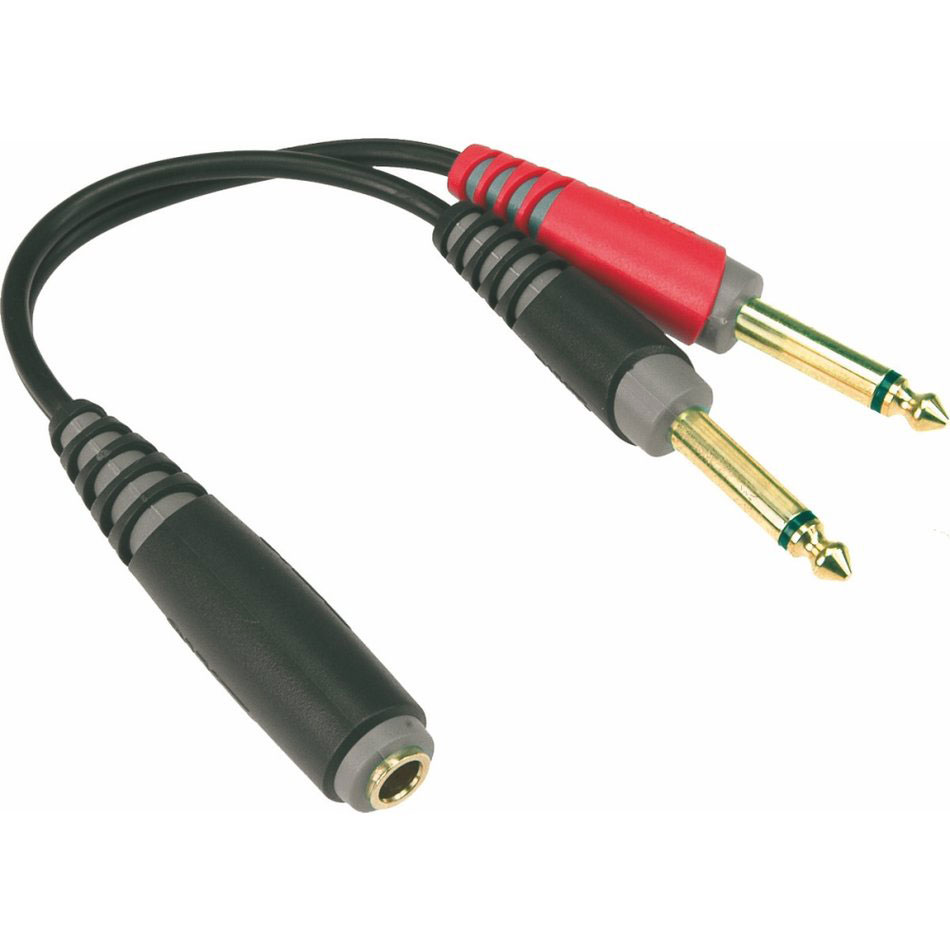 KLOTZ AYS-5 Adapt Y Stereo 20 CM Jack - Jack