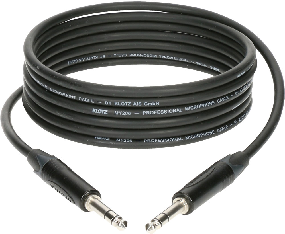 KLOTZ Cable Audio Pro 15M Jack TRS Neutrik