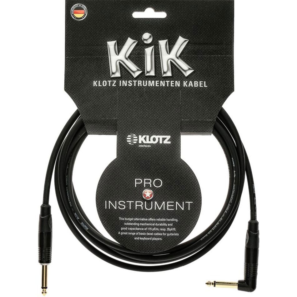 Klotz Kikkg Pro 1,5m Black Straight/angled