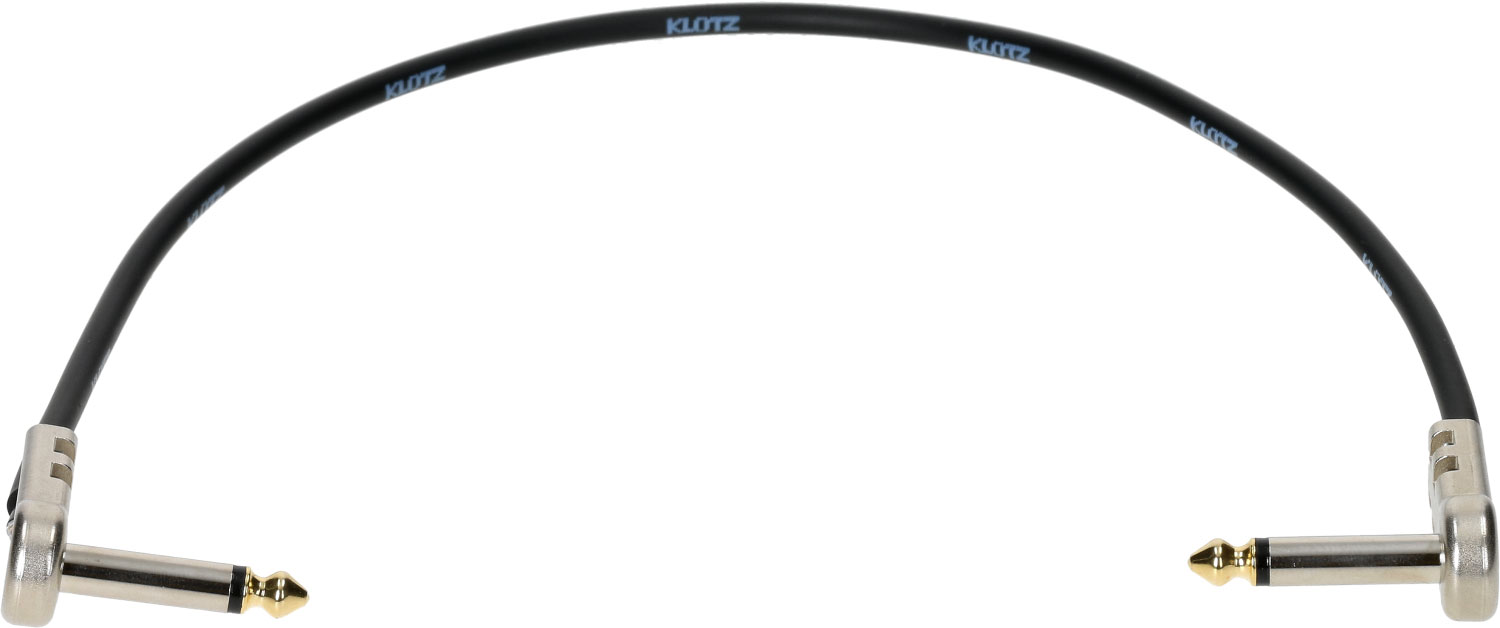 KLOTZ Patch Cable 40 cm, Gold-Plated Ends