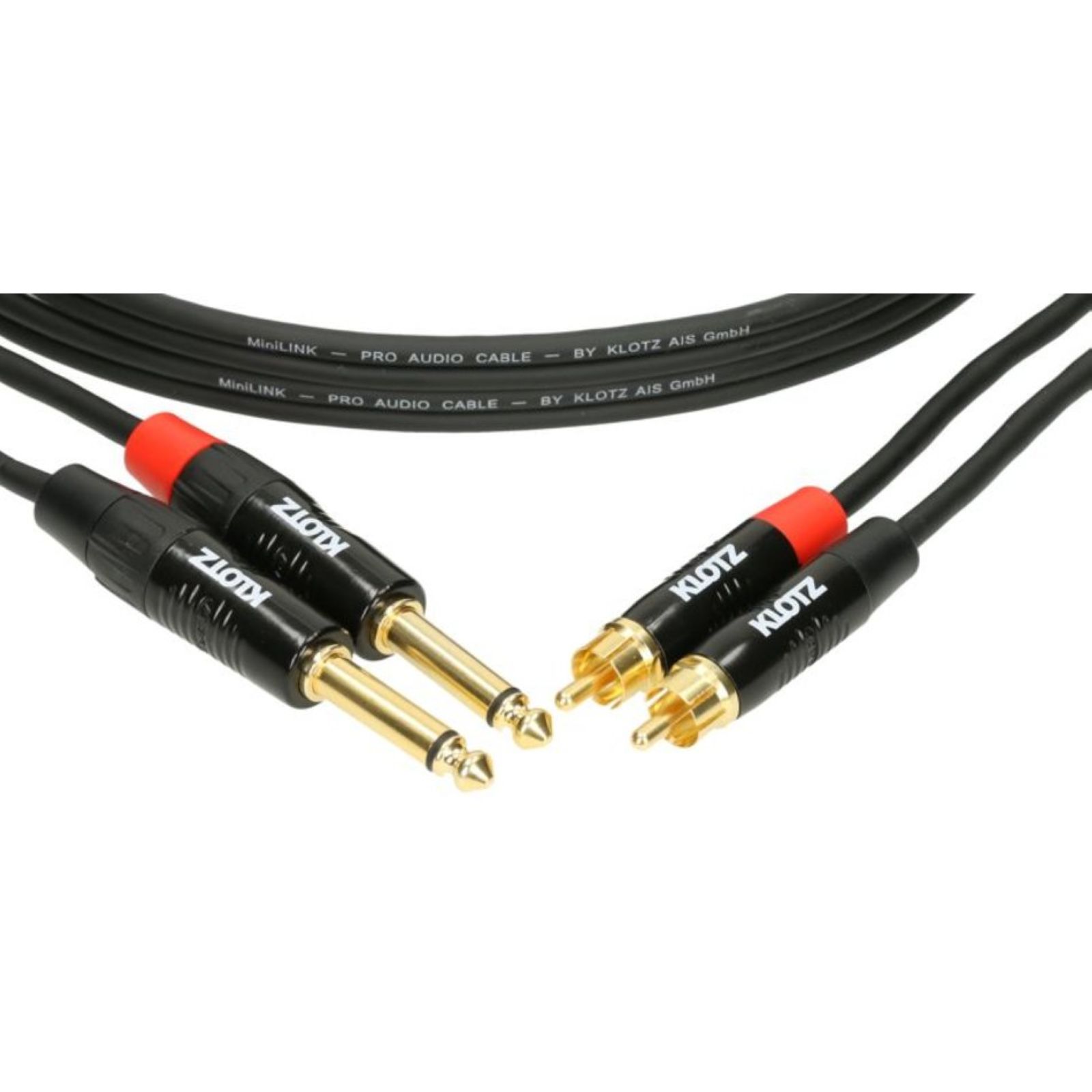 KLOTZ PRO TWINCABLE 3M