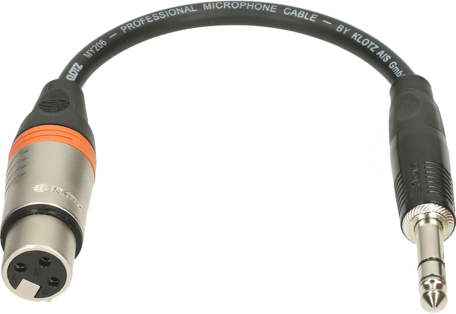 KLOTZ XLR-FP6.3 XLR F-jack 1/4