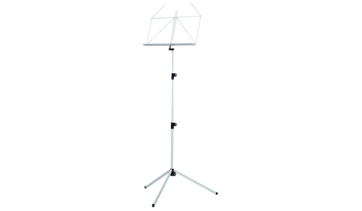 K&M 10010-000-57 WHITE MUSIC STAND 100/1