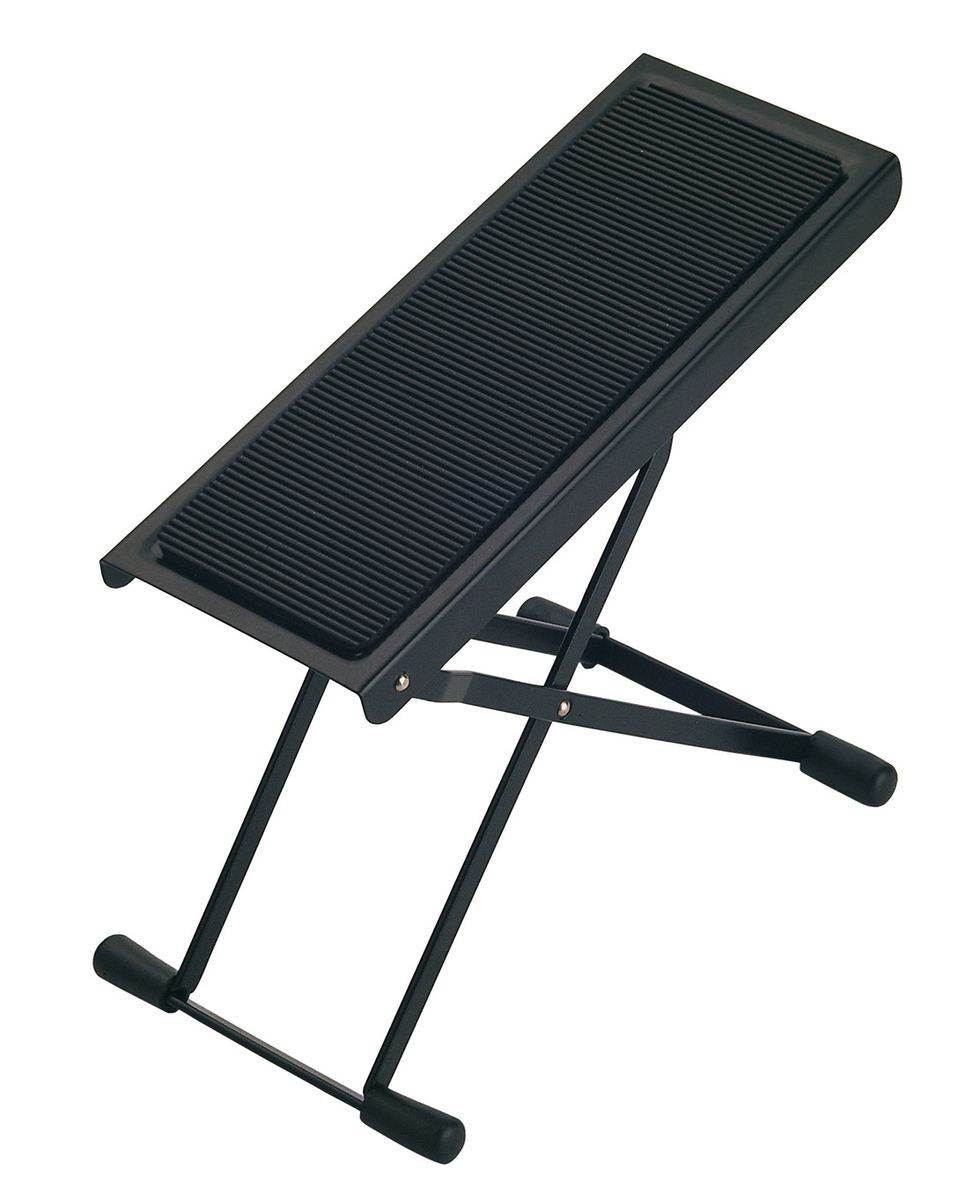 K&M Black Footrest - 14670