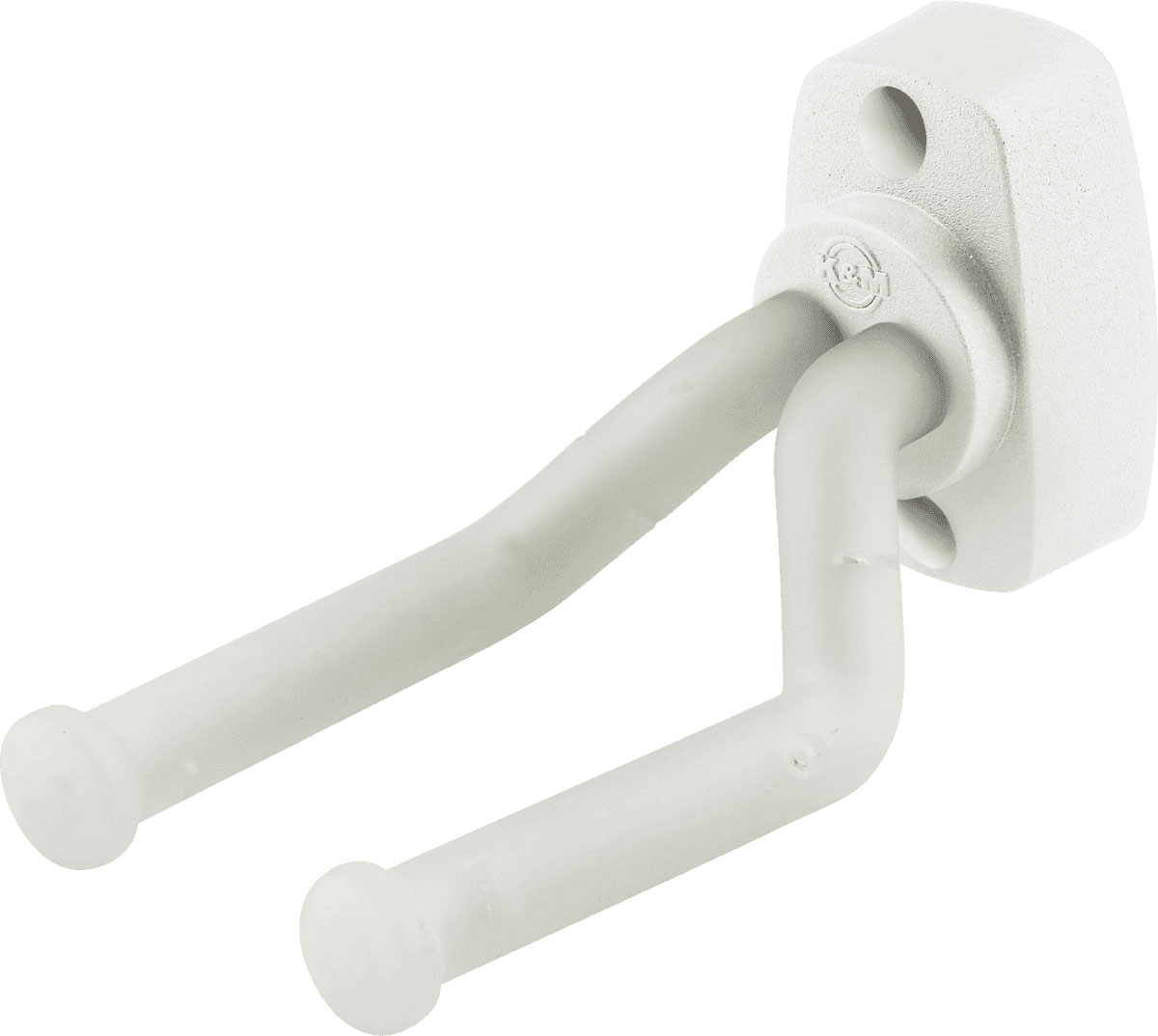 K&M Guitar Wall Mount White - 16280W