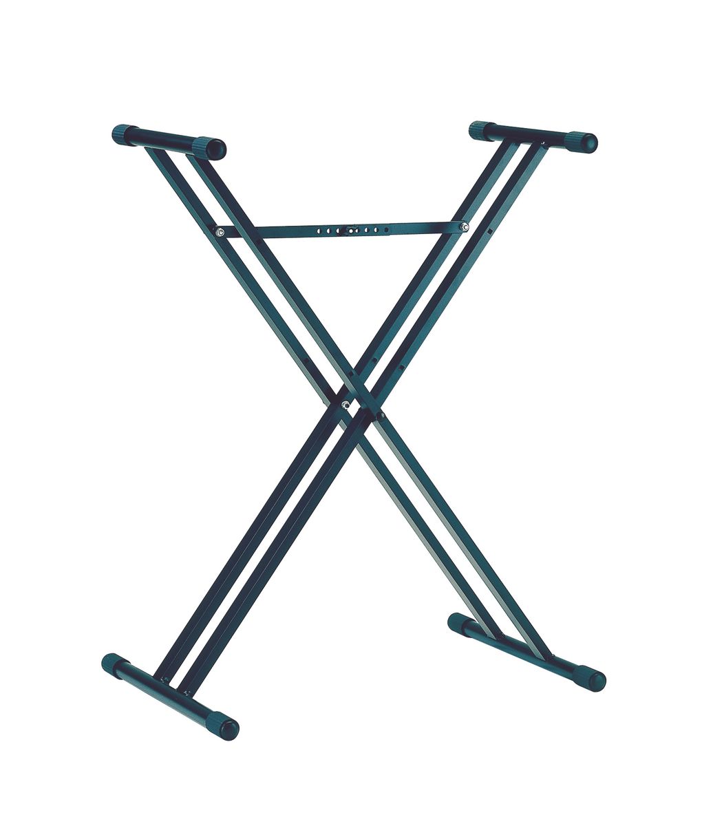 K&M keyboardstandaard 18963 Zwart
