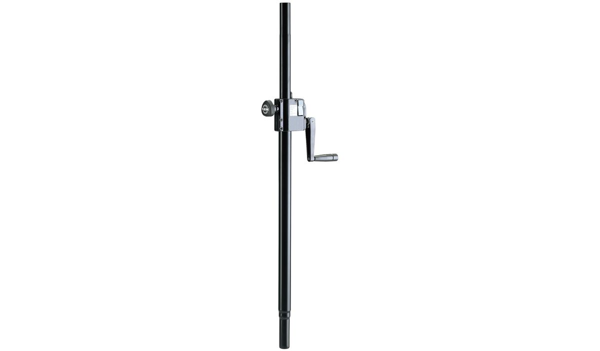 K&M 21338-000-55 BLACK DISTANCE ROD WITH HAND CRANK