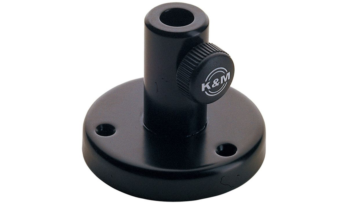 K&M 23855 Table Flange Black