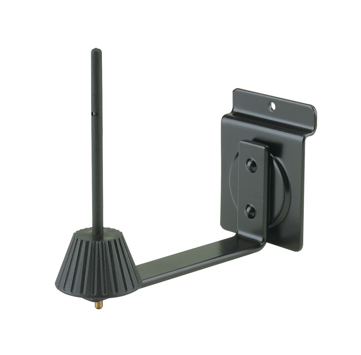 K&M Stand Noir Sur Panneau Rainure 9.5MM