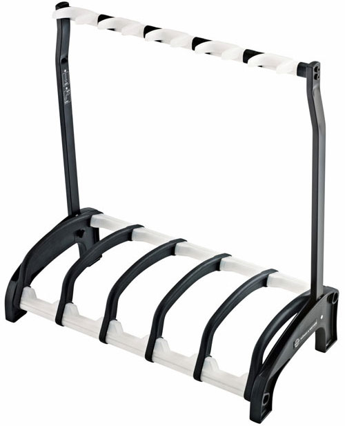 K&M Five E-Guitar Stand Guardian 5, Translucent - 17525