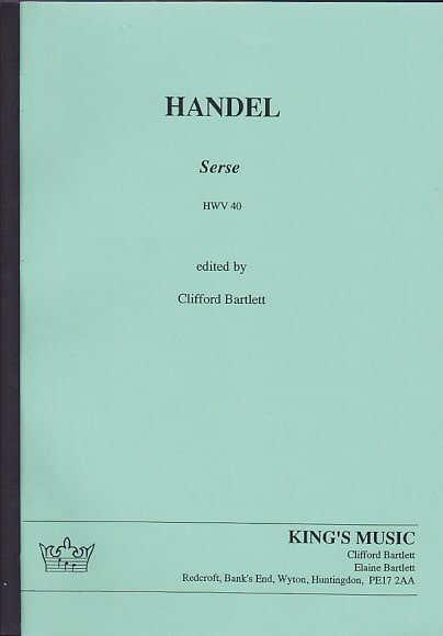 KING'S MUSIC HAENDEL SERSE, HWV 40