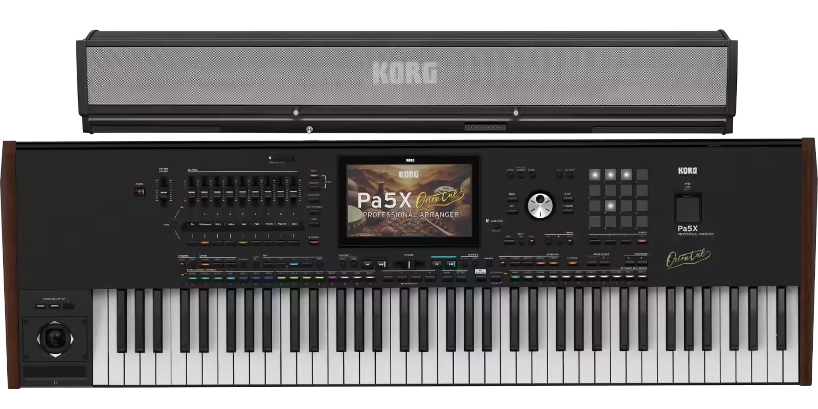 KORG PA5X 76 ORIENTAL + PAAS MKII dedicated speaker