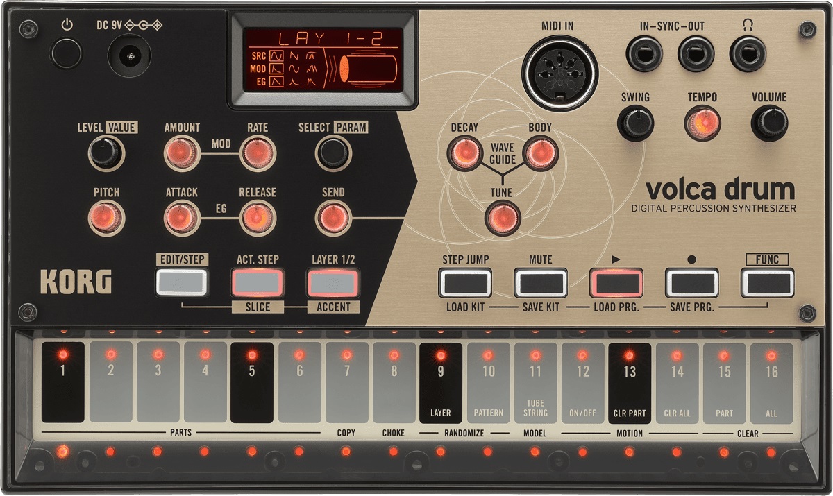 KORG DJ VOLCA DRUM