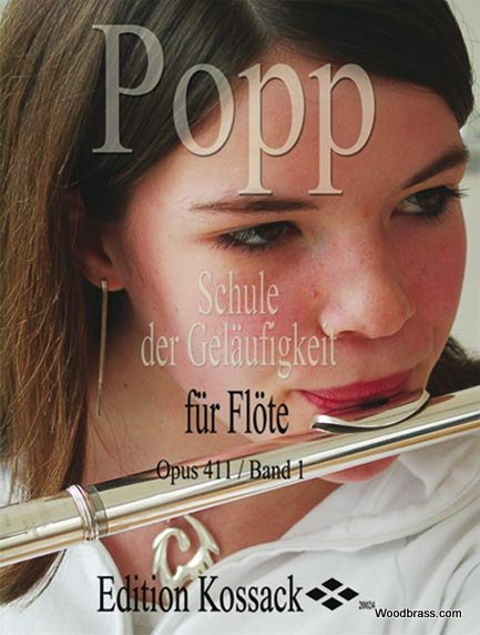 EDITION KOSSACK POPP WILHELM - SCHULE DER GELAUFIGKEIT OP.411 VOL.1 - FLUTE