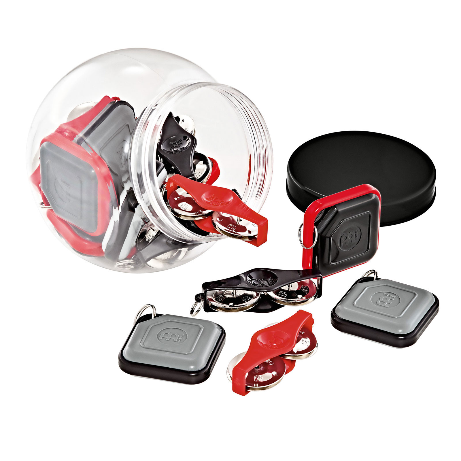 MEINL KRA1 - SET KEY RING 10 SHAKER 8 TAMBOURINE