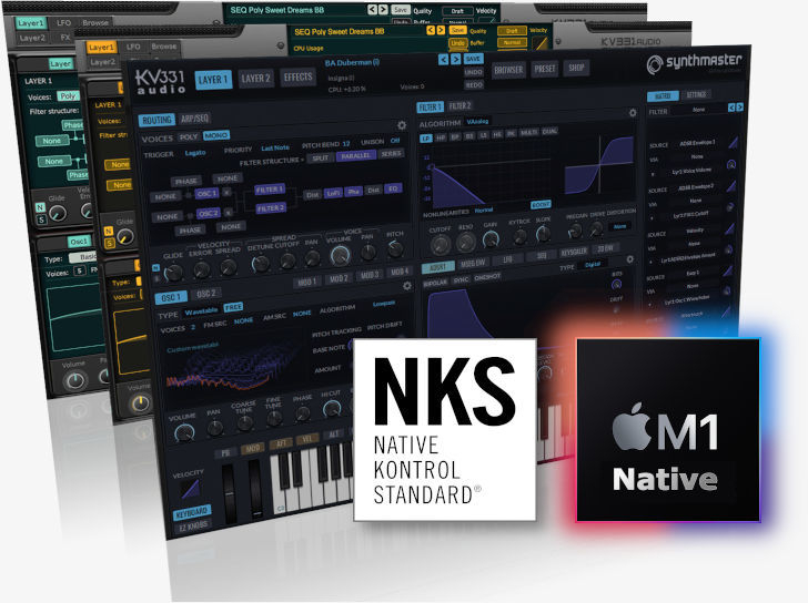 KV331 AUDIO Synthmaster 2
