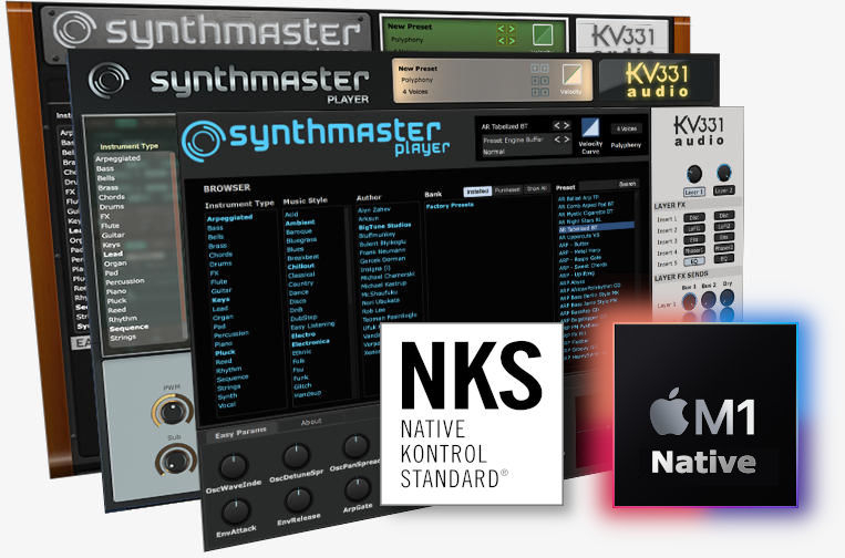 KV331 AUDIO Synthmaster Player