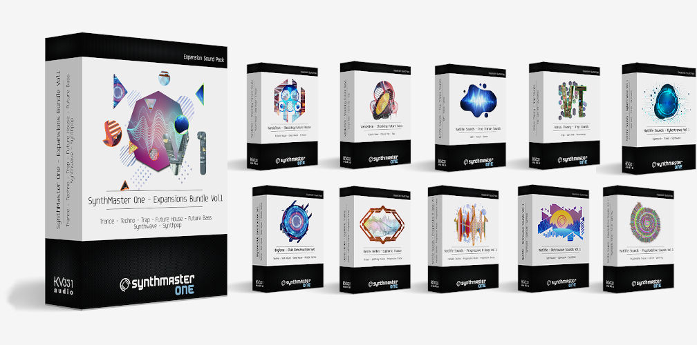 KV331 AUDIO Synthmaster One Expansions Bundle