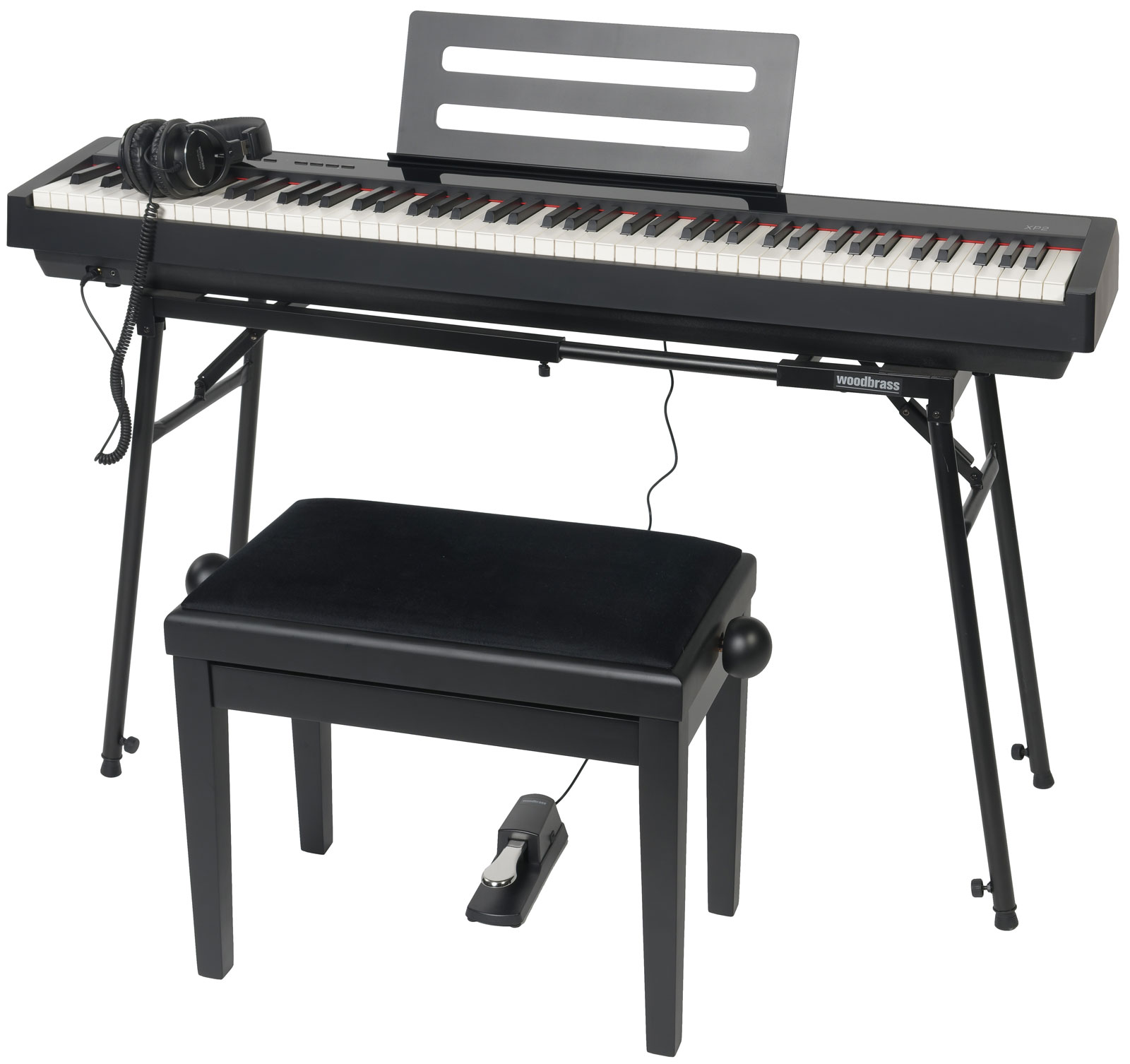 WOODBRASS XP2 Schwarz Pack Comfort