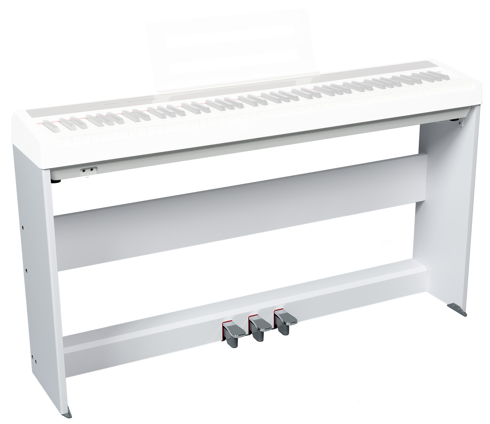 WOODBRASS Piano standaard Wit voor XP2